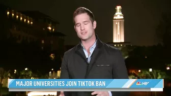 Major universities join TikTok ban as security concerns grow