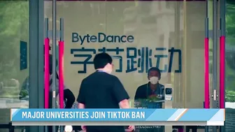 Major universities join TikTok ban as security concerns grow