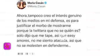 LA TAJANTE RESPUESTA DE MORIA CASÁN PORQUE LA ESCRACHARON EN BIKINI EN LA BRISTOL Y LA CRITICARON