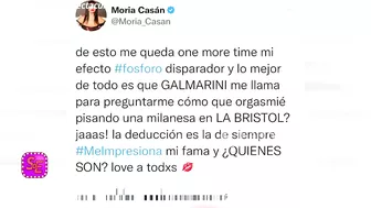 LA TAJANTE RESPUESTA DE MORIA CASÁN PORQUE LA ESCRACHARON EN BIKINI EN LA BRISTOL Y LA CRITICARON