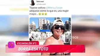 LA TAJANTE RESPUESTA DE MORIA CASÁN PORQUE LA ESCRACHARON EN BIKINI EN LA BRISTOL Y LA CRITICARON