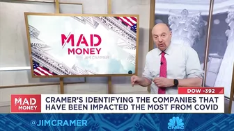 Jim Cramer explains what's driving the run in travel stocks