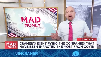 Jim Cramer explains what's driving the run in travel stocks