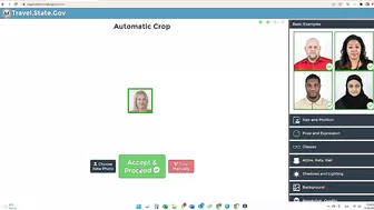 ???? Photo TOOL - La herramienta del TRAVEL STATE para las FOTOS de USCIS ????