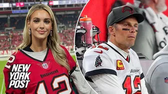 Tom Brady’s model admirer, Veronika Rajek, has Gisele moment after playoff heartbreak | NY Post