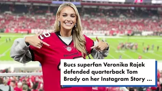 Tom Brady’s model admirer, Veronika Rajek, has Gisele moment after playoff heartbreak | NY Post