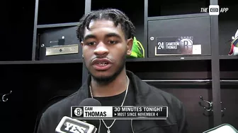 Cam Thomas talks importance of strong starts in games