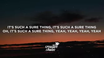 Miguel - Sure Thing (sped up) Lyrics