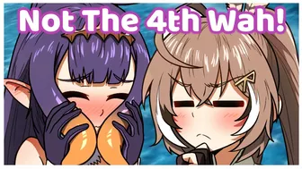 Mumei Discover "The 4th Wah" in Ina's Stream~ (Hololive)