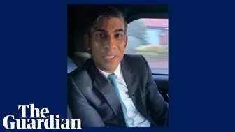 Rishi Sunak uploads video to Instagram sitting in moving car without seatbelt