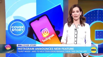 Instagram announces 'Quiet Mode' to help protect teens l GMA