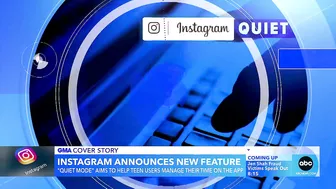 Instagram announces 'Quiet Mode' to help protect teens l GMA