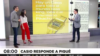 Casio desmiente supuesto auspicio a Gerard Piqué en publicación de Instagram