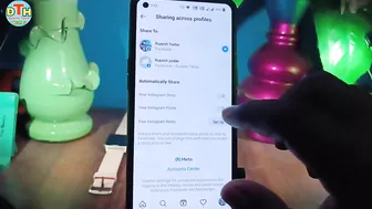 Facebook account ko instagram account Se Link kaise kare | instagram share to other apps 2023
