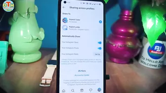 Facebook account ko instagram account Se Link kaise kare | instagram share to other apps 2023