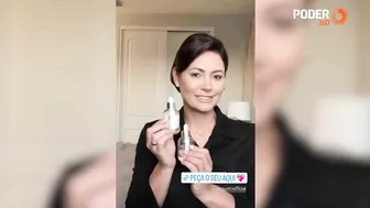 Michelle Bolsonaro faz propaganda de produtos de beleza no Instagram