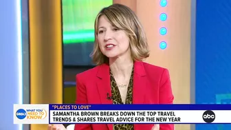 Travel trends for 2023 with Samantha Brown