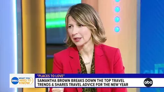 Travel trends for 2023 with Samantha Brown