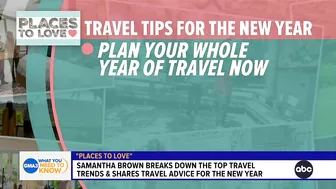 Travel trends for 2023 with Samantha Brown