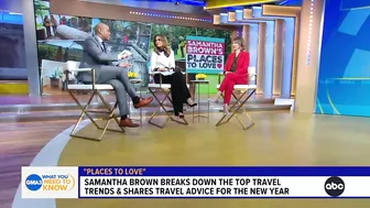 Travel trends for 2023 with Samantha Brown