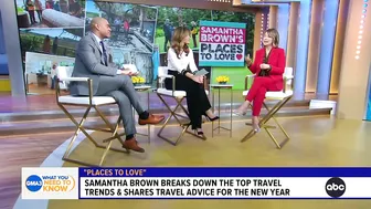 Travel trends for 2023 with Samantha Brown