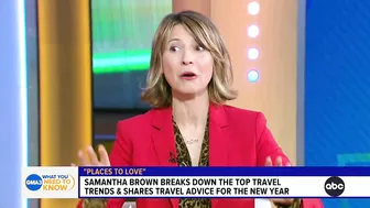 Travel trends for 2023 with Samantha Brown