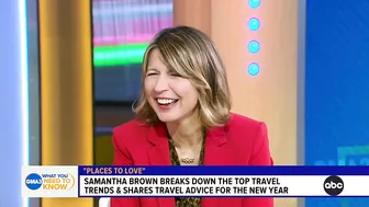 Travel trends for 2023 with Samantha Brown