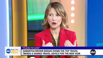 Travel trends for 2023 with Samantha Brown