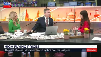 Cost of flights has soared by 44% over the last year | Travel expert Sally Gethin explains