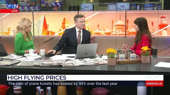 Cost of flights has soared by 44% over the last year | Travel expert Sally Gethin explains