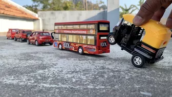 Model Car Collection Tata Nano | Auto Rickshaw | Ford EcoSport | Swift | Luxury Bus | #car