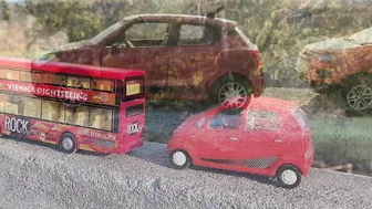 Model Car Collection Tata Nano | Auto Rickshaw | Ford EcoSport | Swift | Luxury Bus | #car