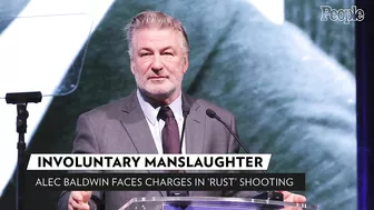 Alec Baldwin to Face Involuntary Manslaughter Charges in 'Rust' Shooting | PEOPLE