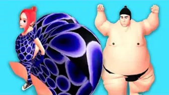 Sumo fighters are in the run of life to twerk, fight and win the belly clash!#Techno Gamerz