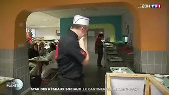 Star de TikTok, ce cuisinier scolaire est le roi de l'anti-gaspi