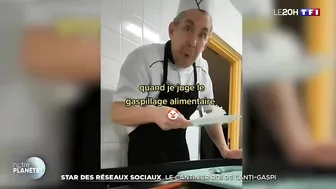 Star de TikTok, ce cuisinier scolaire est le roi de l'anti-gaspi