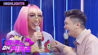 Vice Ganda has an answer to Vhong's challenge | Girl On Fire