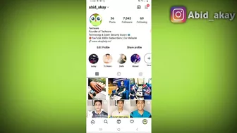 How to see account history in instagram