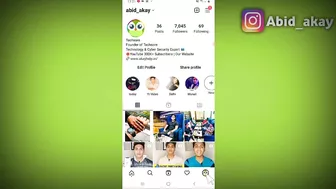 How to see account history in instagram