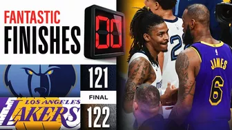 EXCITING ENDING In Final 1:03 Grizzlies vs Lakers | January 20, 2023