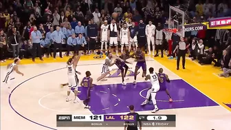 EXCITING ENDING In Final 1:03 Grizzlies vs Lakers | January 20, 2023