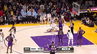 EXCITING ENDING In Final 1:03 Grizzlies vs Lakers | January 20, 2023