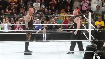 The Undertaker plays mind games with Brock Lesnar: Raw, March 24, 2014