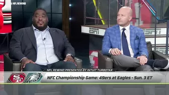 The 49ers are facing a ‘big challenge’ against the Eagles – Damien Woody | NFL Rewind