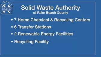 Home Experts: Solid Waste Authority of Palm Beach County