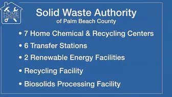 Home Experts: Solid Waste Authority of Palm Beach County