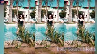 OMG! 21 Year Old Avneet Kaur dancing in Black Bikini on Besharam Rang Song, Video went Viral