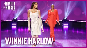 Winnie Harlow Takes Jennifer Hudson to Modeling School!