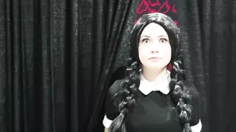 Wednesday Addams Dances With Anime Los Angeles 2023 ft. Daniella Claire