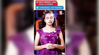 Sahithi Yoga - Remedy For Eye Stress - #Sahithi #WeightLoss Yoga Classes - Suman TV Health